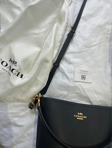 Coach swinger bag black - swinger,