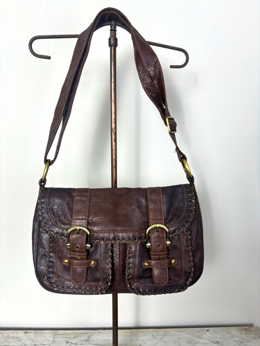 Next brown leather - leather, shoulder