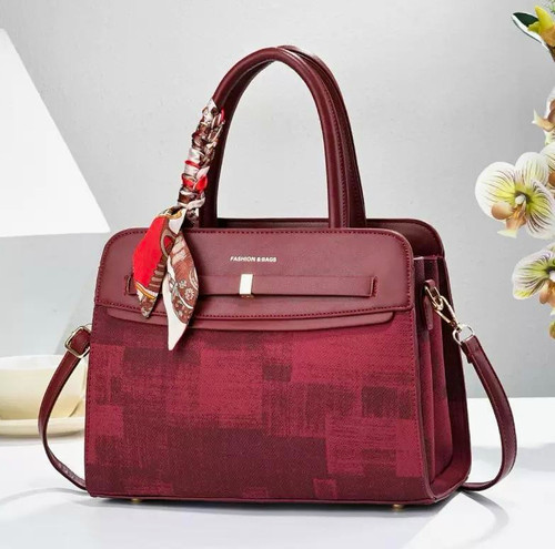 Women burgundy red faux - women’s,