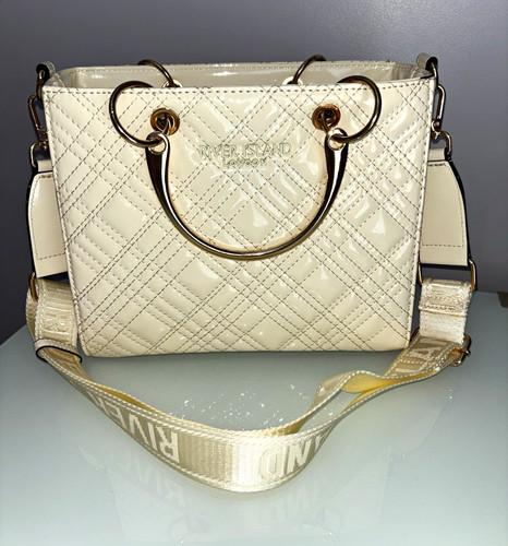 River island cream patent - river,