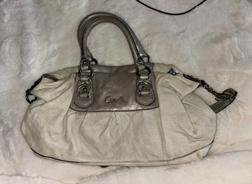 Coach ashley cream leather - coach,