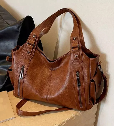 Large capacity leather - capacity,