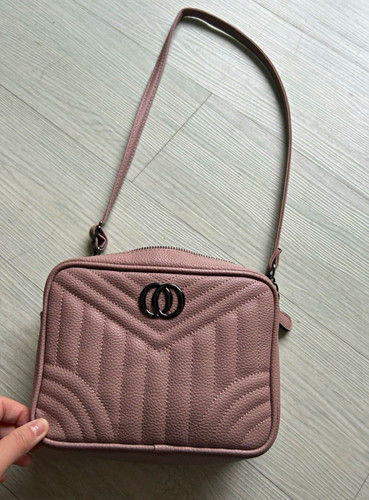 Primark pink quilted faux - primark,