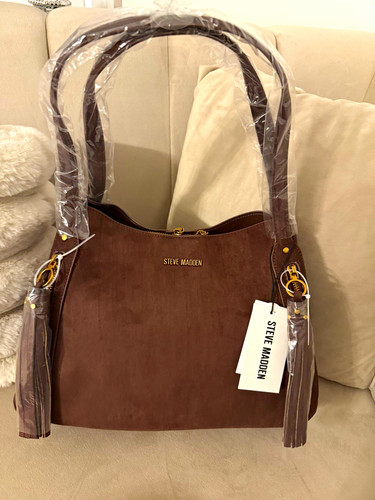 Steve madden brown faux - steve,
