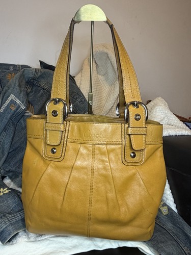 Coach soho pleated - soho, leather