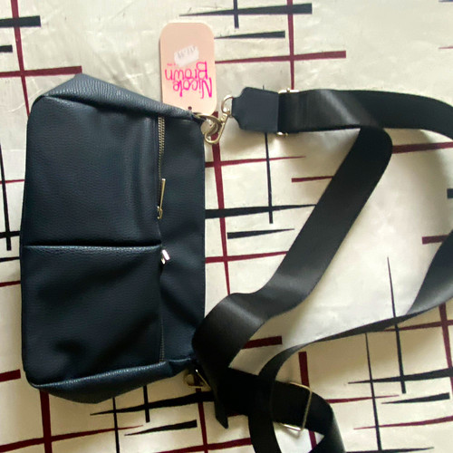 Women black faux leather - black,