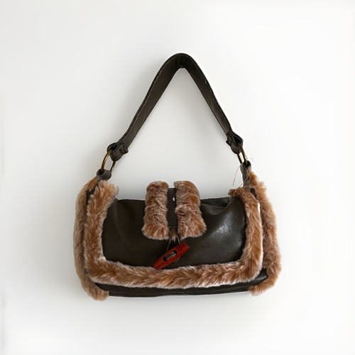 Women black faux leather - black,