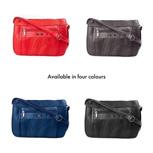 Womens real leather shoulder - real,