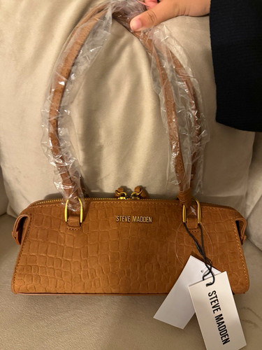 Steve madden brown croc - steve,
