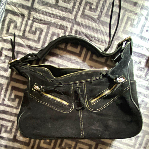 Tod black suede - tod's,