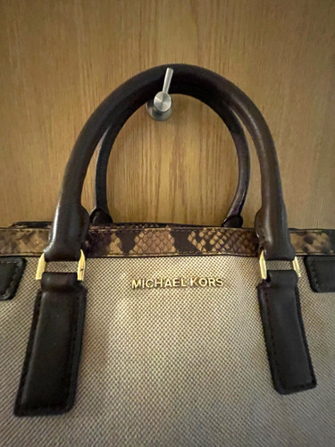 Michael kors beige canvas - michael,