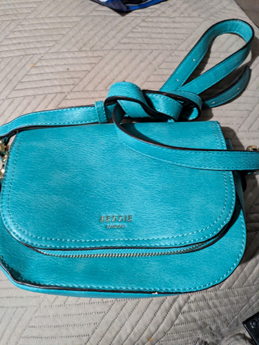 Bessie faux leather shoulder - faux,