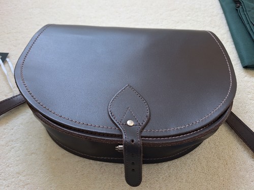 Zatchels large dark brown - large,