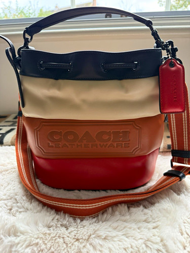 Coach colourblock leather - coach,