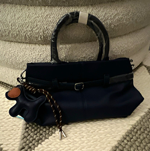Stylex navy pebbled - navy,