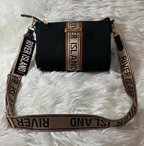 River island black faux - island,