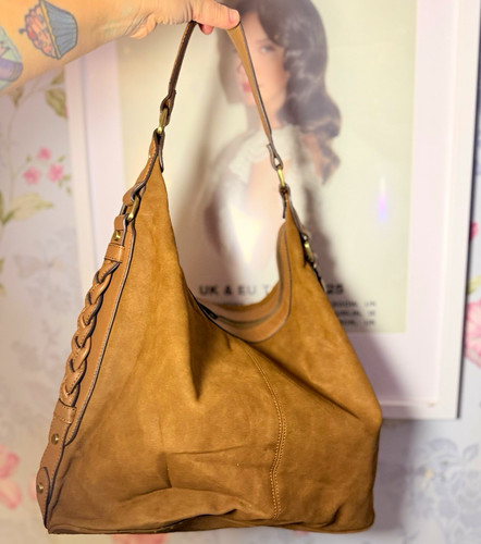 Accessorize tan suede - accessorize, leather