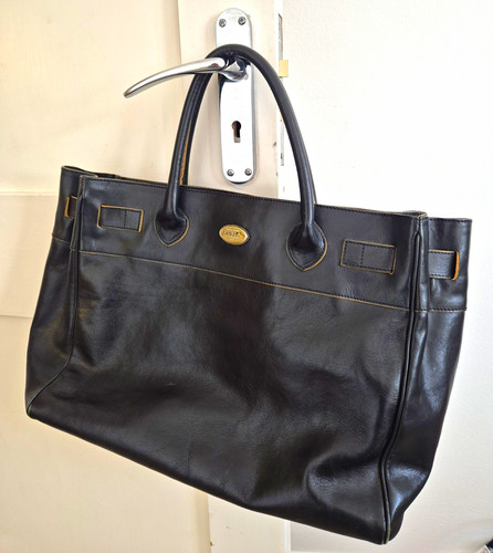 Furla black leather - black,