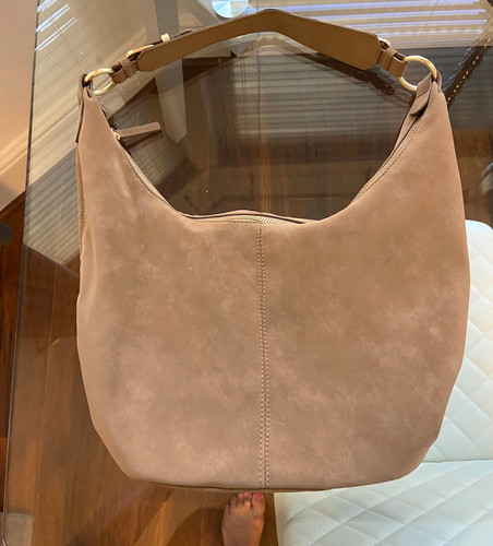 Women beige suede - beige,