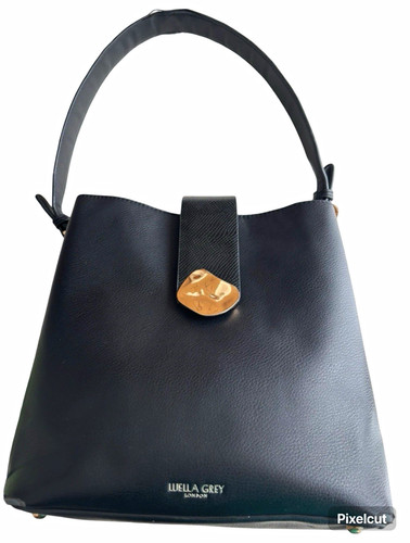 Luella grey black pebbled - grey,