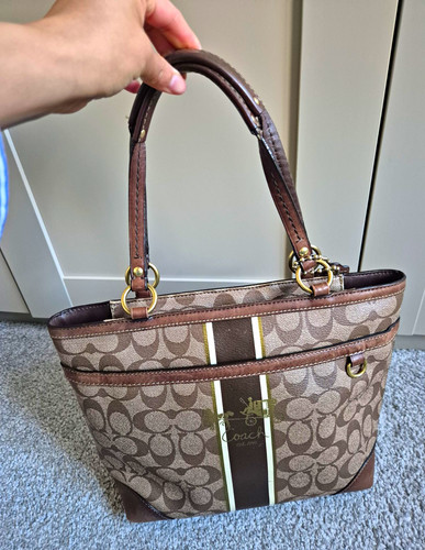 Coach signature canvas - signature, leather