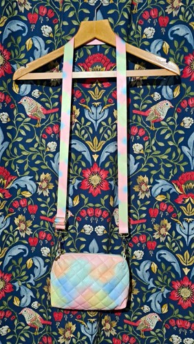 Small quilted faux leather - quilted,