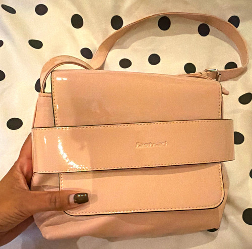 Fastrack pink glossy faux - pink,