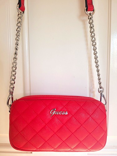 New guess red quilted - guess,