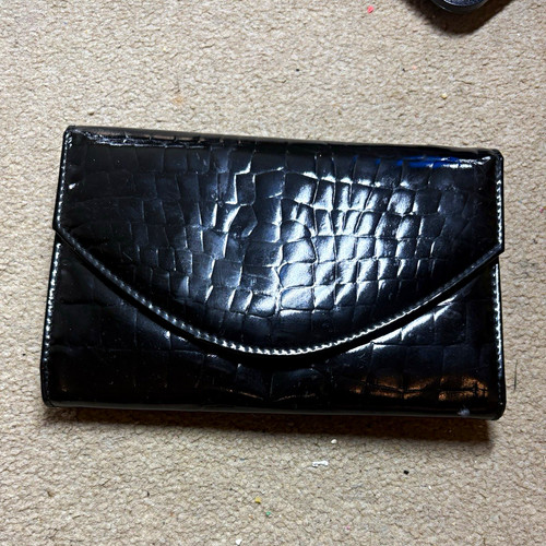 Vintage italian black - black, patent