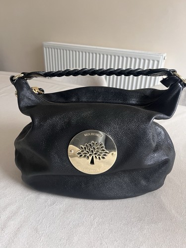 Mulberry leather shoulder bag - mulberry,