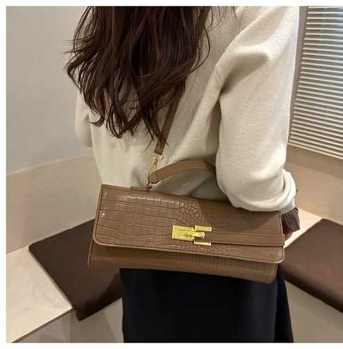 Women brown faux - brown,