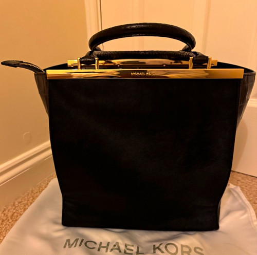 Michael kors black leather - michael,