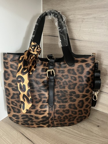 Brown black leopard - /black,