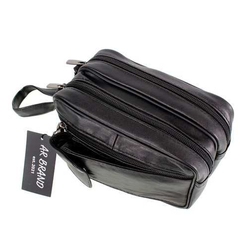 Leather money bag bus taxi - leather,