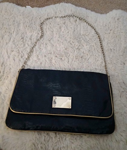 Women black faux - black, leather