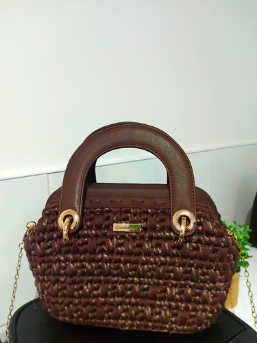 Handmade crochet brown - crochet, woven
