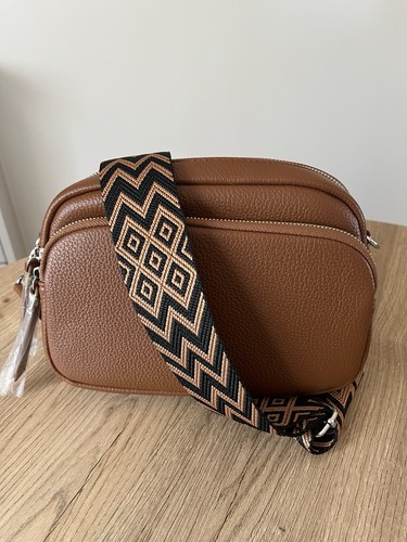 Brown cross body - brown, bag