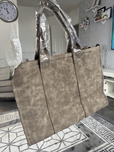 Taupe beige large tote - large, work