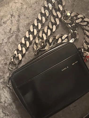 Kara black smooth leather - smooth,